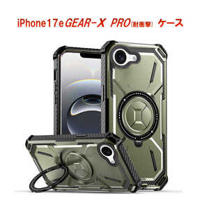 ROYALMONSTER iPhone 17e MagSafe�Ή��P�[�X GEAR-X PRO GR RM-7808-17eGR