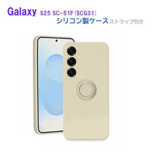ROYALMONSTER Galaxy S25 �p �����O�t�V���R���P�[�X �O���[ RM-8161GL-SC-51F