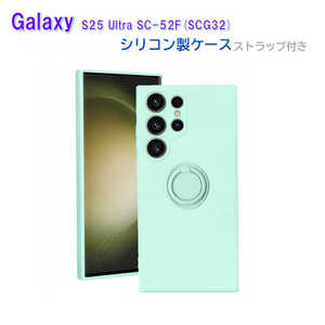 ROYALMONSTER GalaxyS25 Ultra�p�����O�t�V���R���P�[�X �~���g�O���[�� RM-8161MNT-SC-52F