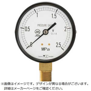 高島計器 高島 一般圧力計(A枠立型・φ100)圧力レンジ0.0?4MPa R3/8 1028140 高島計器 高島 一般圧力計(A枠立型・φ100)圧力レンジ0.0?4MPa R3/8 1028140