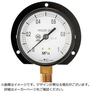 高島計器 高島 一般圧力計(B枠立型・φ100)圧力レンジ0.0?10MPa R3/8 1030210 高島計器 高島 一般圧力計(B枠立型・φ100)圧力レンジ0.0?10MPa R3/8 1030210