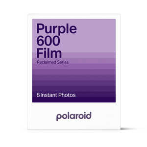 �|�����C�h Polaroid Purple 600 Film White Frame �m8�� / 1�p�b�N�n 6616JP