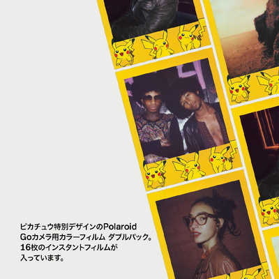 ポラロイド Polaroid Go ColorFilm Pokemon Pikachu Edition W Pack