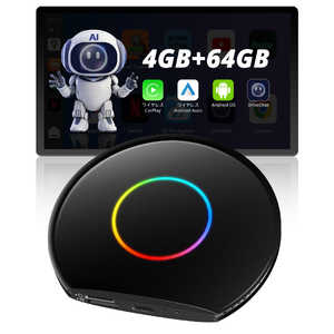 ATOTO �J�[�p�i Carplay / Android Auto�Ή� AI Box 4GB+64GB CB6A-J-BK
