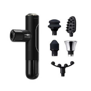 WAVEWAVE Fascial Release Gun Mirai Black WH51-01-BK WAVEWAVE Fascial Release Gun Mirai Black WH51-01-BK