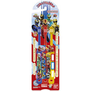 バンダイ BANDAI こどもハブラシ3本セット ナンバーワン戦隊ゴジュウジャー バンダイ BANDAI こどもハブラシ3本セット ナンバーワン戦隊ゴジュウジャー