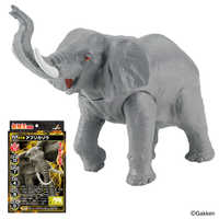 ゾウm アルマ　亀甲アフリカ　パキプス咆哮 バンダイ BANDAI 最強王図鑑 最強王バトルソフビ アフリカゾウ の通販