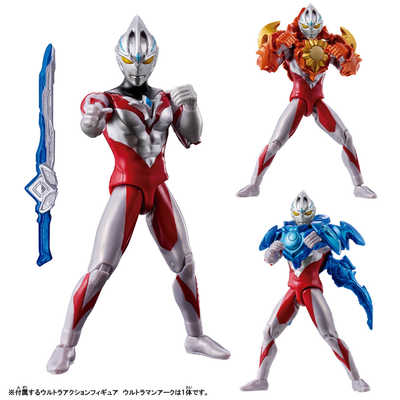 フィギュアーツ ウルトラマンアーク アーク3体 アーマーセット ウルトラマンアーク』ギャラクシーアーマーがS.H.Figuartsで立体