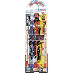 バンダイ　BANDAI こどもハブラシ3本セット PROJECT R.E.D. コドモハブラシSレツド