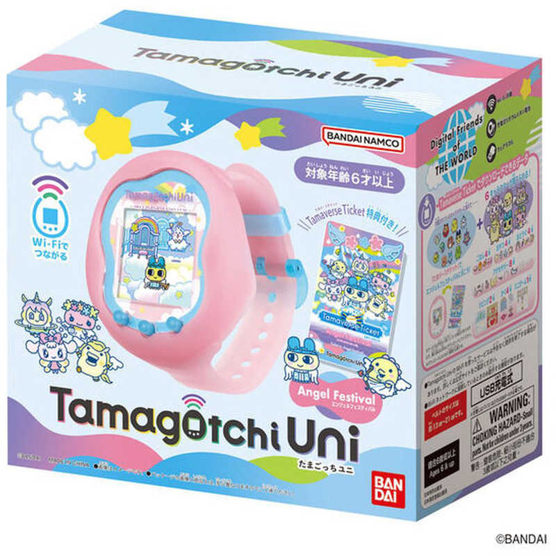 バンダイ　BANDAI バンダイ　BANDAI Tamagotchi Uni Angel Festival（たまごっちユニ エンジェルフェスティバル）　Angel  