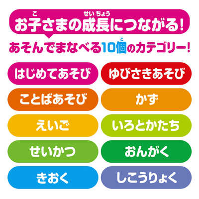 バンダイ BANDAI アンパンマン タッチでできた！1.5才からの