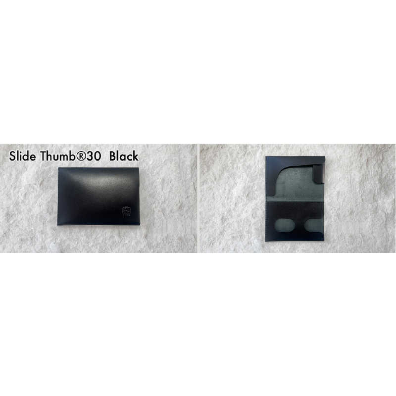 SIONWORKS SIONWORKS (1秒で好印象)薄さ4mmの「開けない名刺入れ」Slide Thumb30 ブラック Slide Thumb slidethumb-30-black slidethumb-30-black