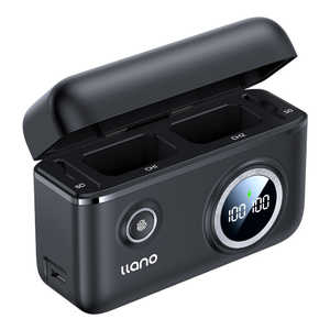 LLANO デュアル カメラバッテリー急速充電器 NP-FW50用 CHARGER-NP-FW50
