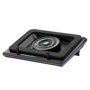 LLANO ノートパソコン 冷却パッドRGB ブラック V12RGB-BK LLANO ノートパソコン 冷却パッドRGB ブラック V12RGB-BK
