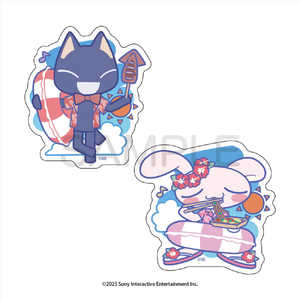 アルジャーノンプロダクト どこでもいっしょ 海でもいっしょ ダイカットステッカー クロ&ジュン アルジャーノンプロダクト どこでもいっしょ 海でもいっしょ ダイカットステッカー クロ&ジュン