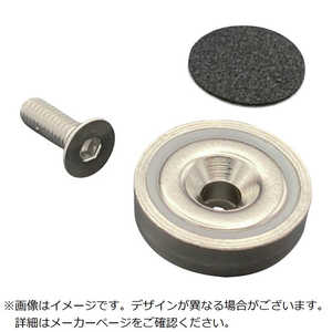 東京パーツセンター ラクテム ネオジキャップ磁石 丸型 Φ32-8 皿ねじ・滑り止めゴム付 NMYR328 東京パーツセンター ラクテム ネオジキャップ磁石 丸型 Φ32-8 皿ねじ・滑り止めゴム付 NMYR328