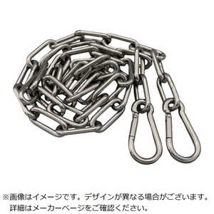 東京パーツセンター ラクテム 溶接チェーン ステンレス 線径4mm 2M AKフック付 WCSA2 東京パーツセンター ラクテム 溶接チェーン ステンレス 線径4mm 2M AKフック付 WCSA2