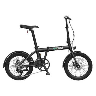【在庫残りわずか！】電動アシスト自転車ERWAYA01 Liteホワイト ERWAY 折りたたみ電動アシスト自転車 A01 [20インチ / 7段変速