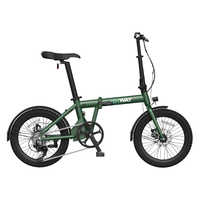 ERWAY 折りたたみ電動アシスト自転車 A01 [20インチ / 7段変速] グレー