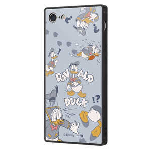 INGREM iPhone SE 第3世代/第2世代/8/7専用 『ディズニーキャラクター』 耐衝撃ケース KAKU トリプルハイブリッド / いろんなドナルド IQ-DP7K3B/DD13