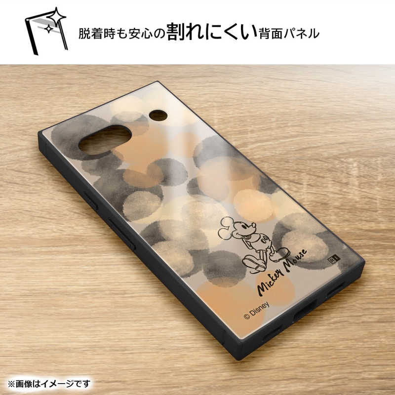INGREM INGREM Google Pixel 7a 『ディズニーキャラクター』耐衝撃ハイブリッドケース KAKU OTONA ミッキー水彩  IQ-DGP7AK3TB/MK17 IQ-DGP7AK3TB/MK17
