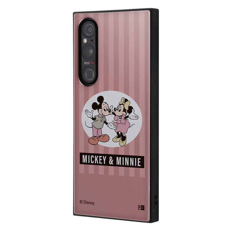 INGREM INGREM Xperia 1 V 『ディズニーキャラクター』耐衝撃ハイブリッドケース ミッキー＆ミニー 80年代 IQDXP1M5K3TBMKN2 IQDXP1M5K3TBMKN2