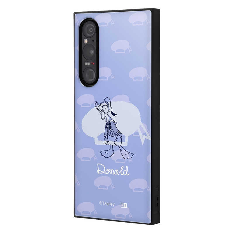 INGREM INGREM Xperia 1 V 『ディズニーキャラクター』耐衝撃ハイブリッドケース ドナルドダッグ ブルー IQDXP1M5K3TBDD10 IQDXP1M5K3TBDD10