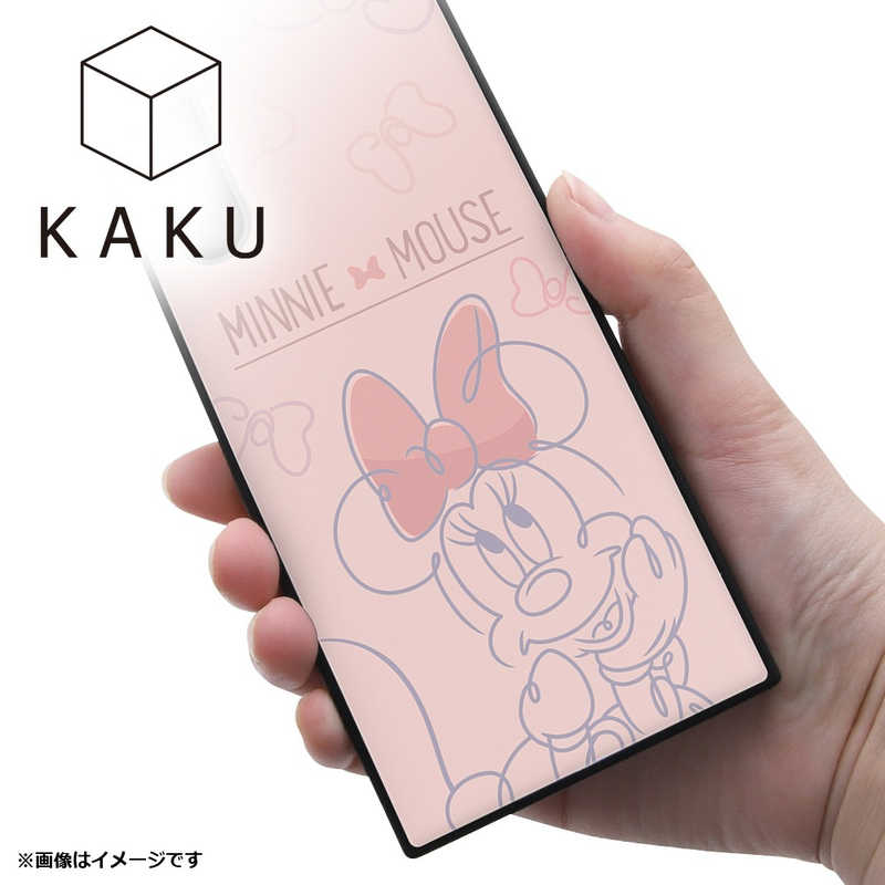 INGREM INGREM Xperia 1 V 『ディズニーキャラクター』耐衝撃ハイブリッドケース ミニーマウスとお花の総柄 IQDXP1M5K3TBMN21 IQDXP1M5K3TBMN21