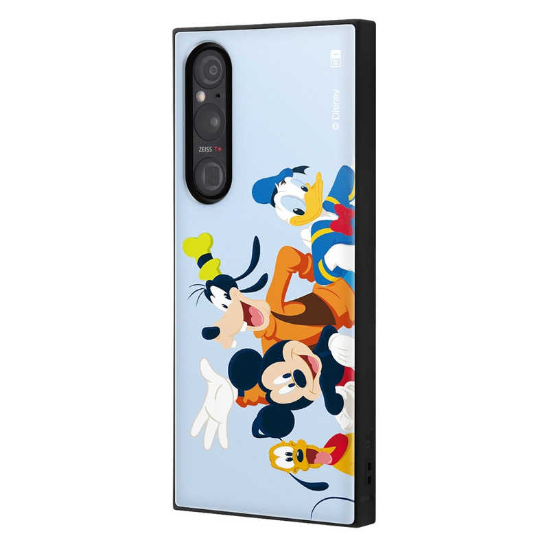 INGREM INGREM Xperia 1 V 『ディズニーキャラクター』耐衝撃ハイブリッドケース ミッキー＆フレンズ 2 IQDXP1M5K3TBMAF6 IQDXP1M5K3TBMAF6