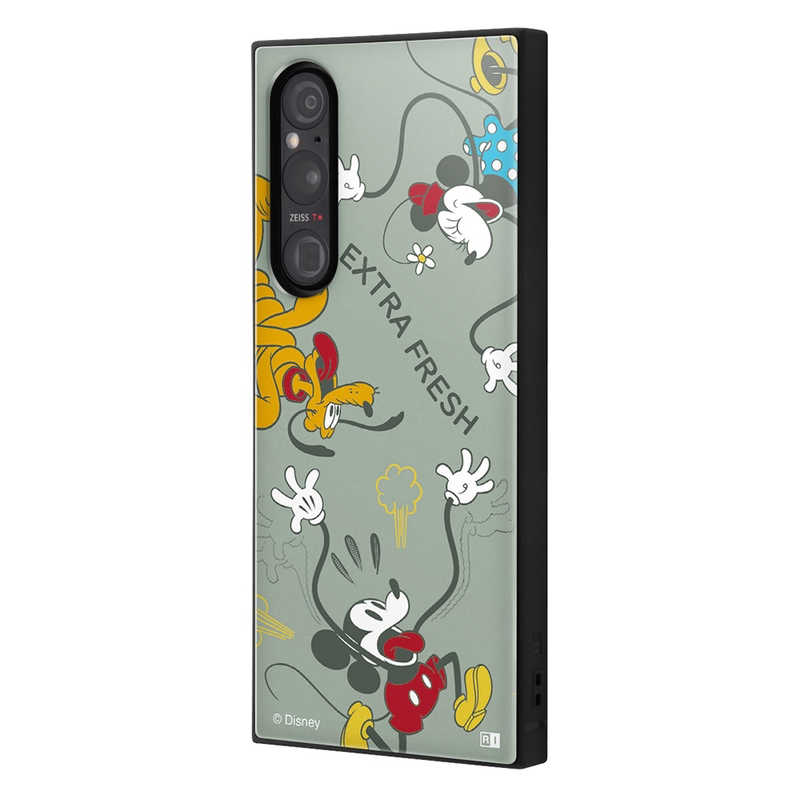 INGREM INGREM Xperia 1 V 『ディズニーキャラクター』耐衝撃ハイブリッドケース ミッキー＆フレンズ 3 IQDXP1M5K3TBMAF7 IQDXP1M5K3TBMAF7