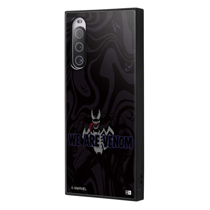 INGREM INGREM Xperia 10 V 『マーベル』耐衝撃ハイブリッドケース ヴェノム IQ-DMXP10M5K3TB/VNM1 IQ-DMXP10M5K3TB/VNM1