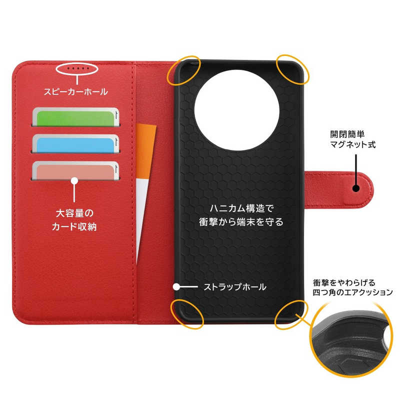 INGREM INGREM AQUOS R8 pro 『マーベル』耐衝撃 手帳型レザーケースマグネット マーベルロゴ 3  IJ-DMAQF1ELC1BR/MV5 IJ-DMAQF1ELC1BR/MV5