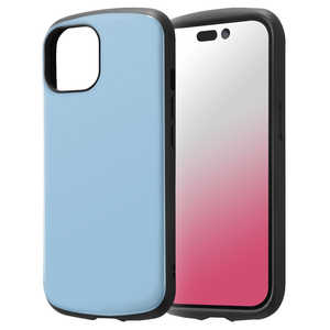 INGREM iPhone 15 モデル 耐衝撃ケース MiA ペールブルー IN-P41AC4/PA INGREM iPhone 15 モデル 耐衝撃ケース MiA ペールブルー IN-P41AC4/PA
