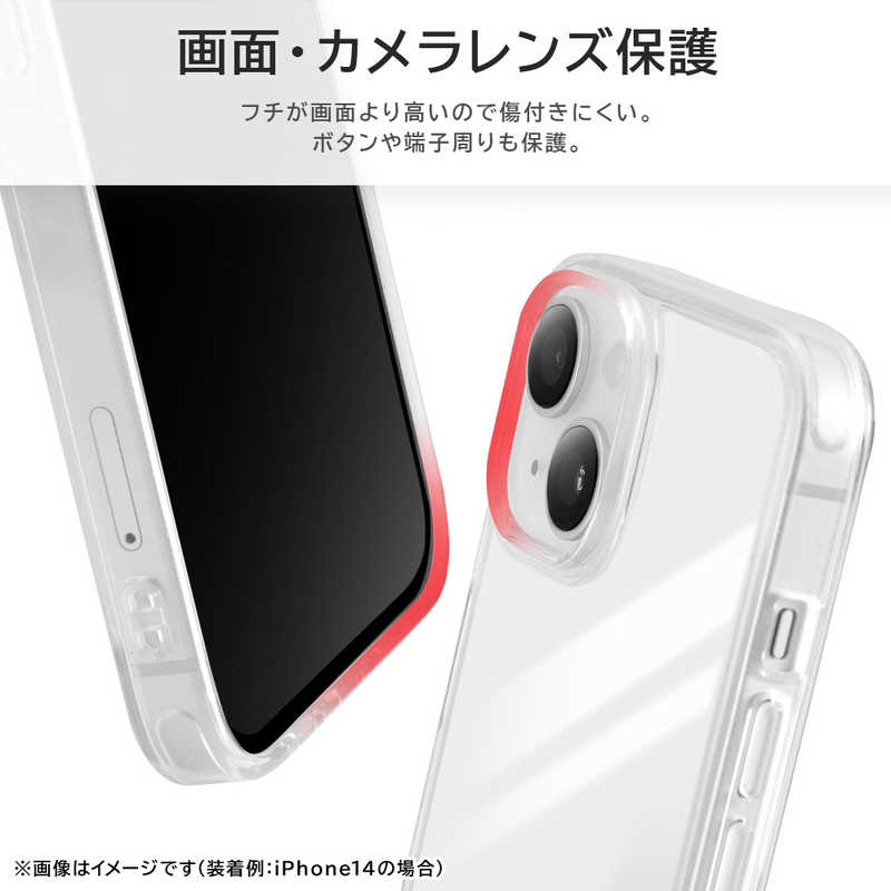 INGREM INGREM iPhone 15 ディズニー ハイブリッドケース Charaful Multi ミッキーマウスカラー 2 IN-DP41UC2/MK27 IN-DP41UC2/MK27