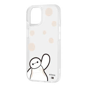 INGREM iPhone 15 ディズニー ハイブリッドケース Clear Pop ベイマックス IN-DP41UK/BX3