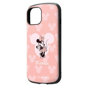 INGREM iPhone 15 ディズニー 耐衝撃ケース MiA ミニーマウス ピンク IN-DP41AC4/MN15