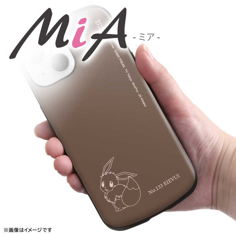 INGREM INGREM iPhone15 ポケットモンスター 耐衝撃ケース MiA ミミッキュ/スタンダード INPP41AC4MQA1 INPP41AC4MQA1