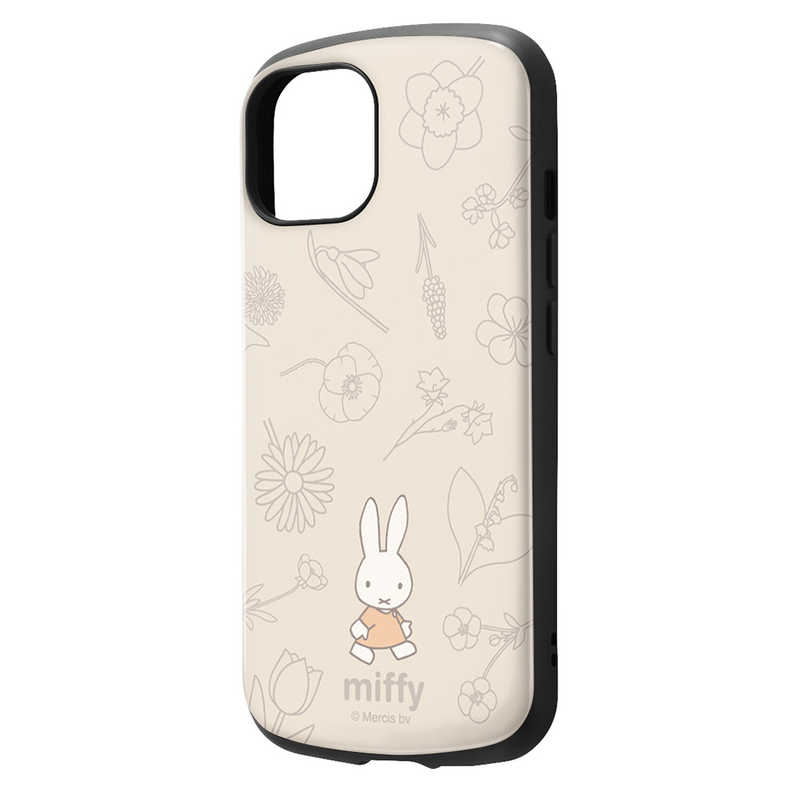 INGREM INGREM iPhone15 ミッフィー 耐衝撃ケース MiA フラワー INBP41AC4MF49 INBP41AC4MF49