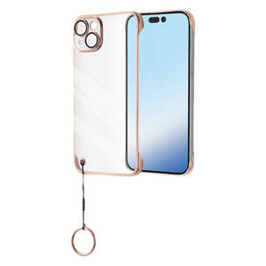 INGREM iPhone 15 Plus(6.7インチ)モデル 超軽量 ハードケース ウルトラライト リングストラップ付/ピンクゴールド INP43PFC7PGM INGREM iPhone 15 Plus(6.7インチ)モデル 超軽量 ハードケース ウルトラライト リングストラップ付/ピンクゴールド INP43PFC7PGM