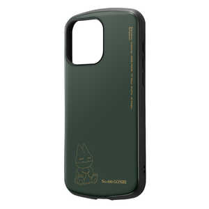 INGREM iPhone 15 Pro Max(6.7インチ) ポケットモンスター / 耐衝撃ケース MiA/ゴンべ ダークグリーン INPP44AC4PK33