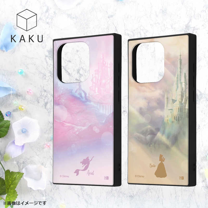 INGREM INGREM iPhone15 Pro ディズニー ハイブリッドケース KAKU アリエル キングトリトンキャッスル IQDP42K3TBAR5 IQDP42K3TBAR5