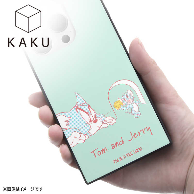 INGREM INGREM iPhone15 Pro トムとジェリー ハイブリッドケース KAKU ジェリーとタフィー チーズ2 IQWP42K3TBTJ28 IQWP42K3TBTJ28
