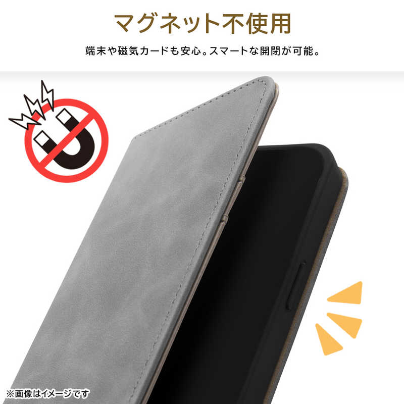 INGREM INGREM AQUOS sense8 耐衝撃 手帳型レザーケース Raffine ピンク IN-AQM3DML1/P IN-AQM3DML1/P