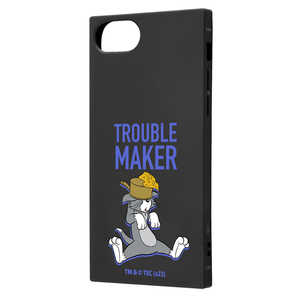 INGREM iPhone SE 第3世代/第2世代/8/7専用 トムとジェリー ソフトケース KAKU トム チーズ IJ-WP34TK1B/TJ59