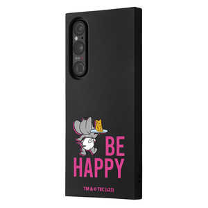 INGREM Xperia 1 V トムとジェリー ソフトケース KAKU タフィー チーズ IJ-WXP1M5TK1B/TJ61 INGREM Xperia 1 V トムとジェリー ソフトケース KAKU タフィー チーズ IJ-WXP1M5TK1B/TJ61