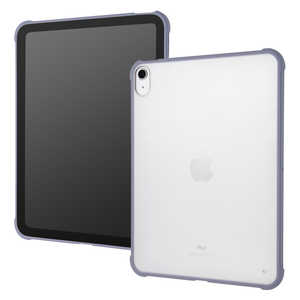 INGREM iPad 2022年 10.9インチ 第10世代 耐衝撃 軽量 ハイブリッドケース マット/ イングレム パープル IS-PA18BS5/V