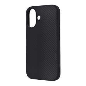 INGREM iPhone 16(6.1インチ) maru 耐衝撃 バンパー カーボン調 ハイブリッドケース/ イングレム INQ-P46K5TB/CBB INGREM iPhone 16(6.1インチ) maru 耐衝撃 バンパー カーボン調 ハイブリッドケース/ イングレム INQ-P46K5TB/CBB