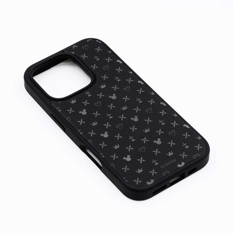 INGREM INGREM iPhone 16 Pro(6.3インチ) キングダム ハーツ/ maru 衝撃吸収 バンパー ハイブリッドケース/ イングレム IQ-DP47K4TB/KH009 IQ-DP47K4TB/KH009