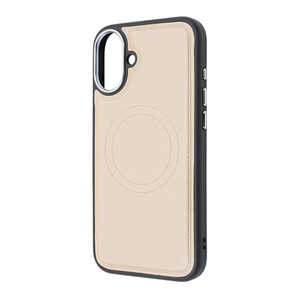 INGREM iPhone 16 Plus(6.7インチ) MagSafe対応 マグネットアクセサリー対応 衝撃吸収 バンパー オープンレザーケース/ イングレム IN-P48OLC4/BE INGREM iPhone 16 Plus(6.7インチ) MagSafe対応 マグネットアクセサリー対応 衝撃吸収 バンパー オープンレザーケース/ イングレム IN-P48OLC4/BE