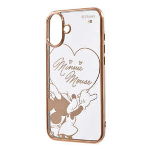 INGREM iPhone 16 Plus(6.7インチ) ディズニー/ 衝撃吸収 バンパー メタリック ハイブリッドケース/ イングレム IN-DP48MCC1PG/MN25 INGREM iPhone 16 Plus(6.7インチ) ディズニー/ 衝撃吸収 バンパー メタリック ハイブリッドケース/ イングレム IN-DP48MCC1PG/MN25